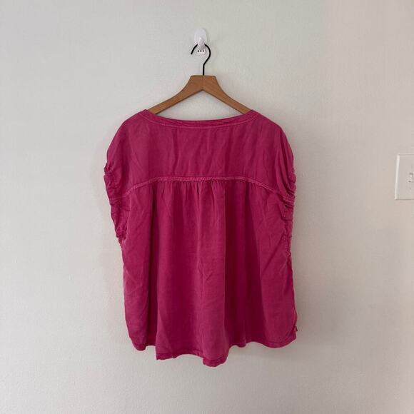 Free People Summer Love Top Dragon Fruit Size Small - Picture 4 of 4